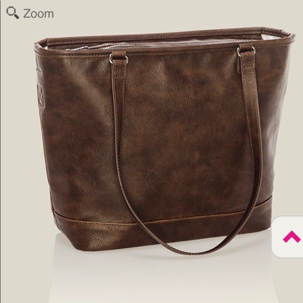 City Chic Bag - Chestnut Distressed Pebble